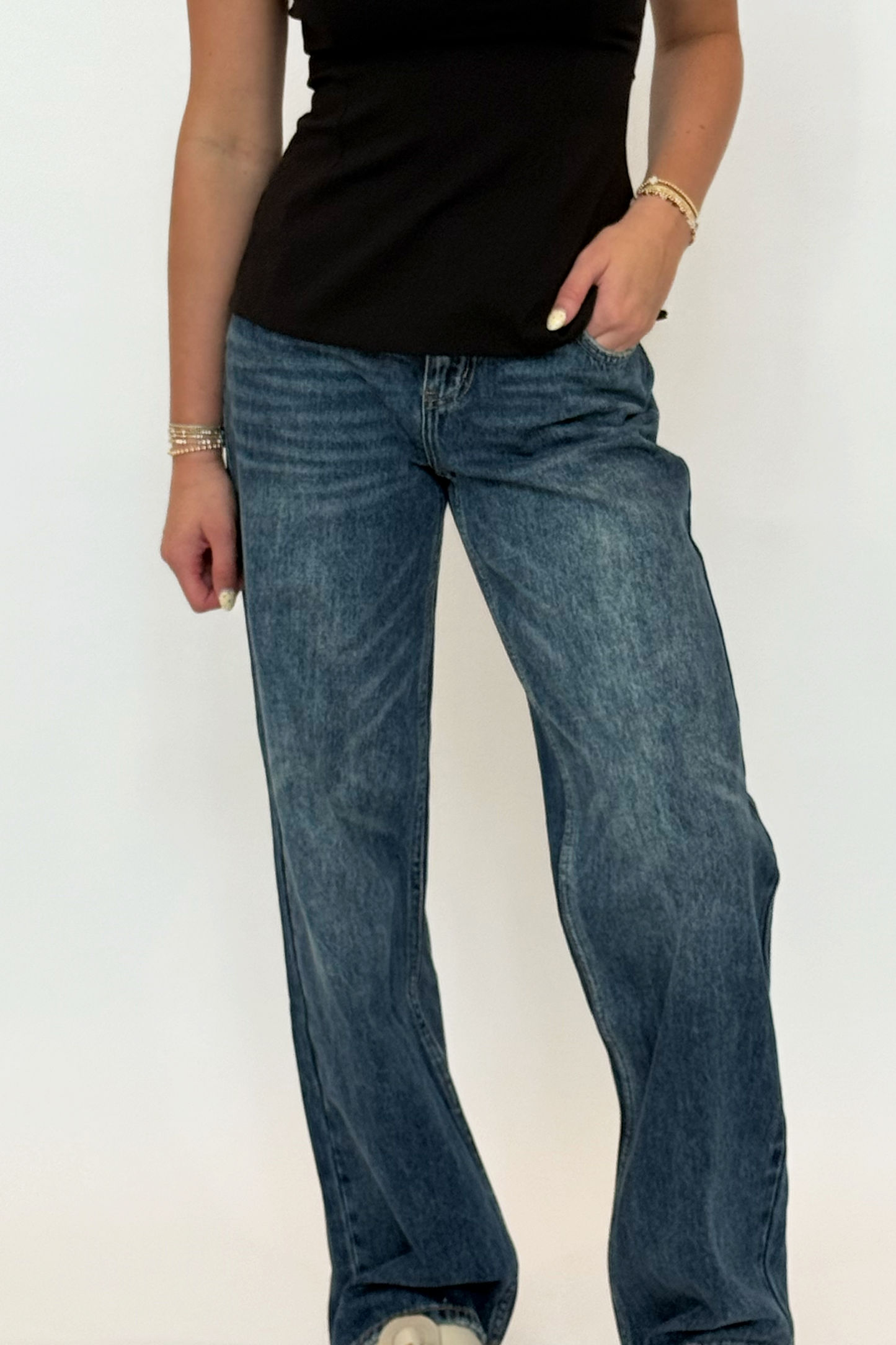 The Azure Low Rise Jeans (TALL)