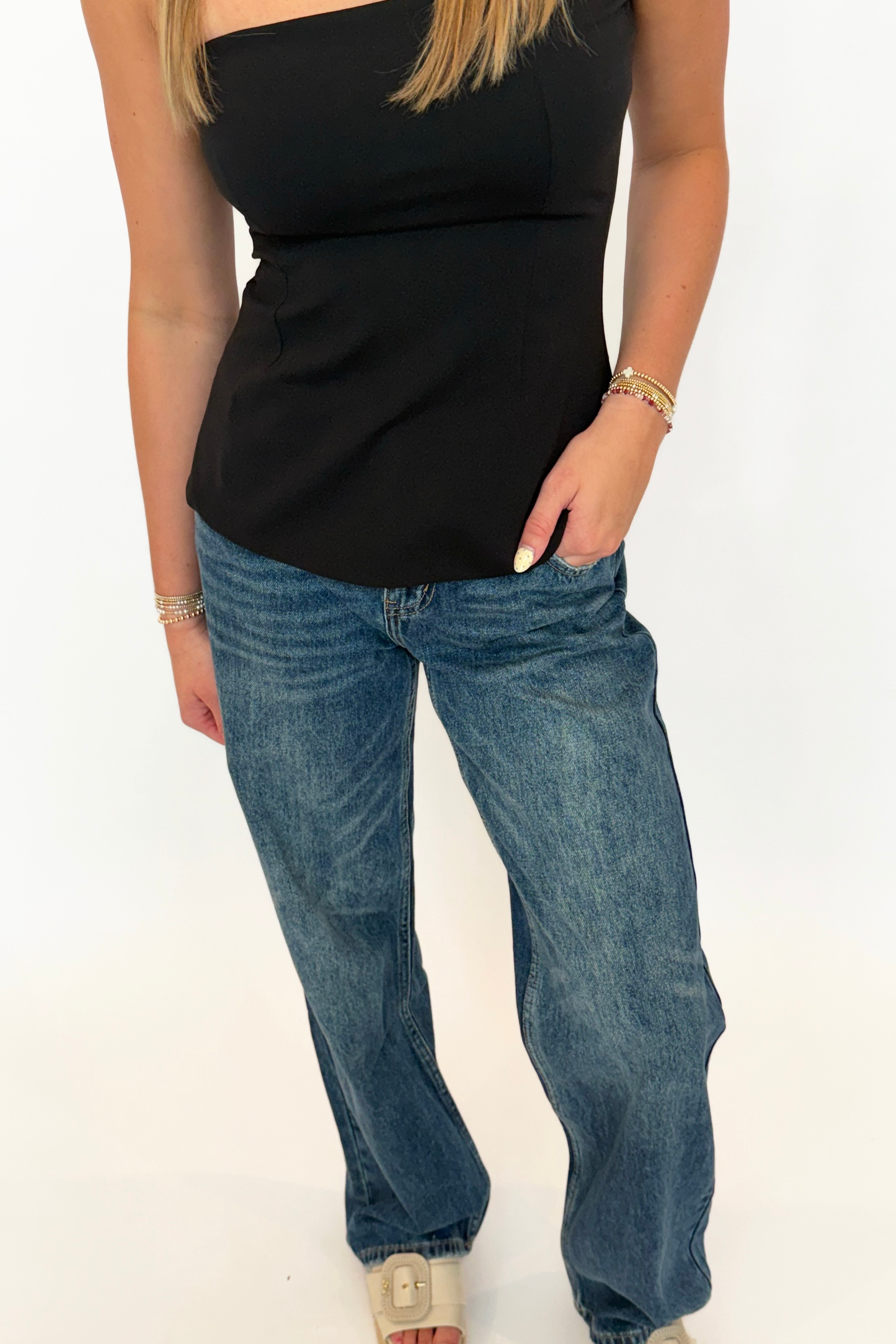 The Azure Low Rise Jeans (TALL)